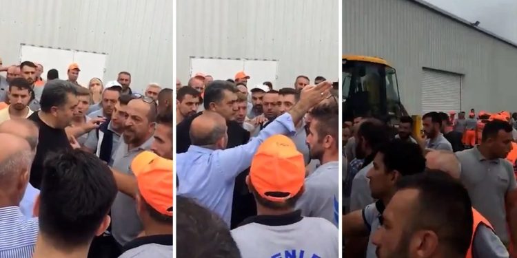 AK Partili Esenler Belediyesi’nde müdür, iş bırakan işçileri tehdit etti