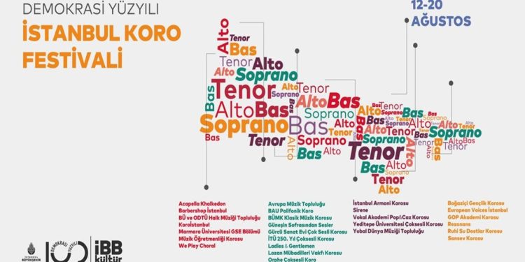 İstanbul Koro Festivali 12 Ağustos’ta başlıyor