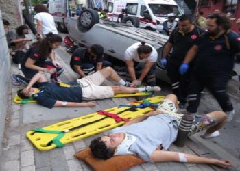 Üsküdar’da kaza: 5 yaralı