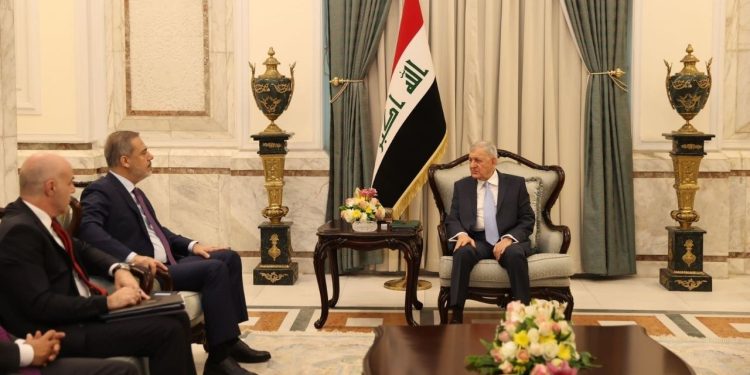 Dışişleri Bakanı Fidan, Irak Cumhurbaşkanı ve Başbakanı’yla görüştü