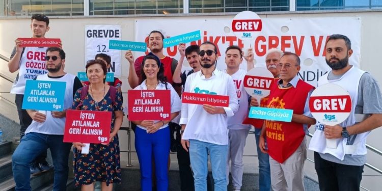 Sputnik grevi bakanlığa soruldu: İşe alımlar yasa dışı değil mi?