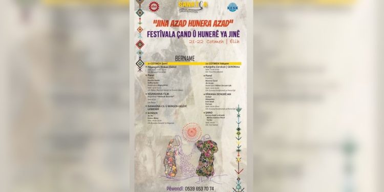 Batman’da festival: ‘Özgür Kadın, Özgür Sanat’