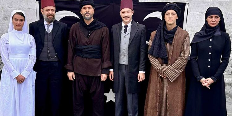 ‘Zaferin Rengi’ filminden ilk kare