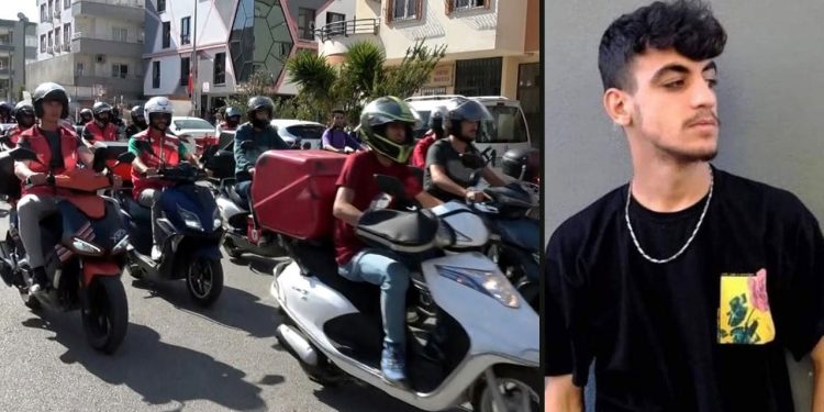 Mersin’de 20 yaşındaki motokuryenin ölümü protesto edildi: Kamu spotu yayınlansın
